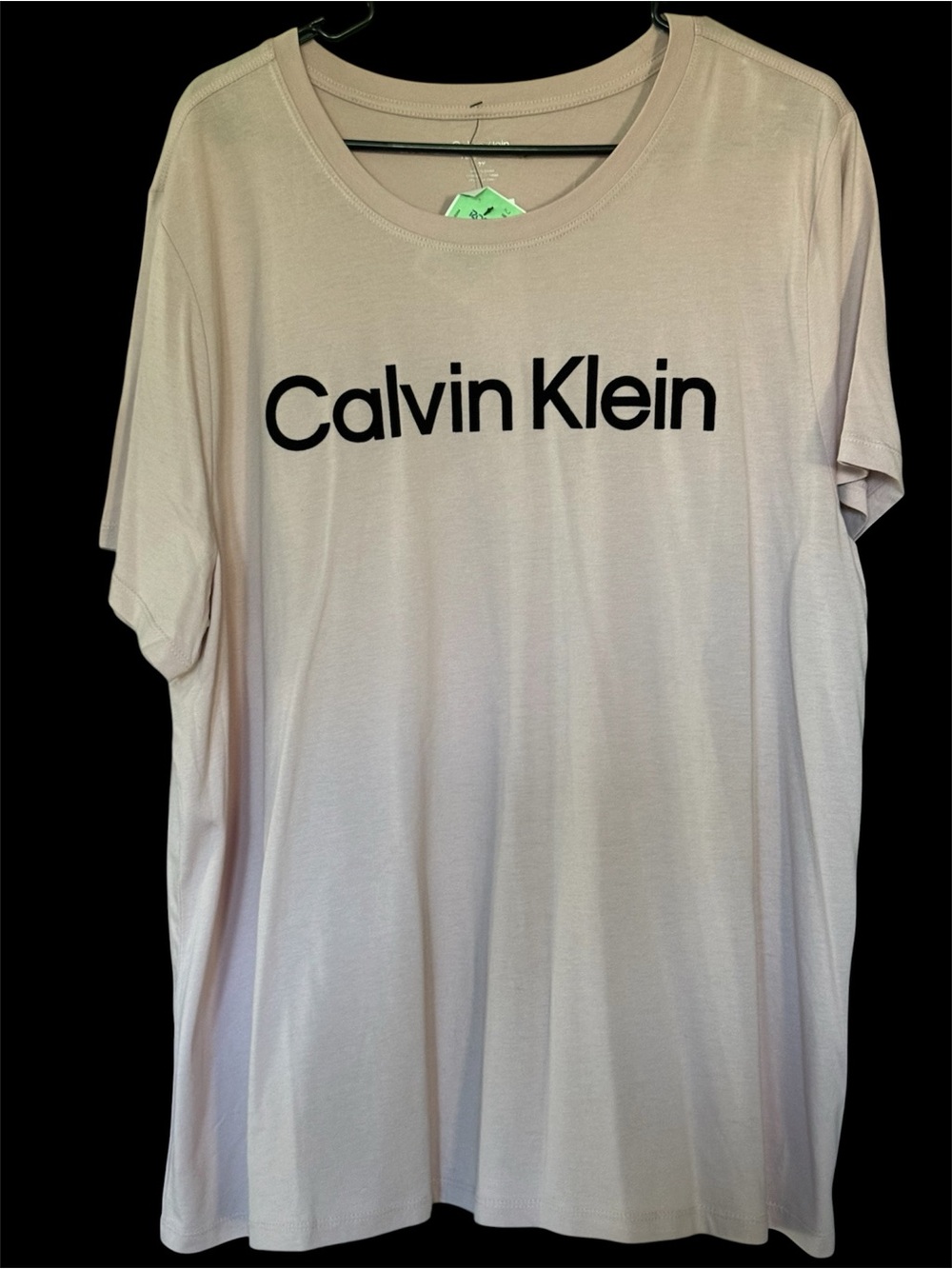 Calvin Klein Women’s Pink Logo T-Shirt Size 2XL New with tags